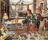 Bernardino Pinturicchio Famous Paintings - The Return of Odysseus